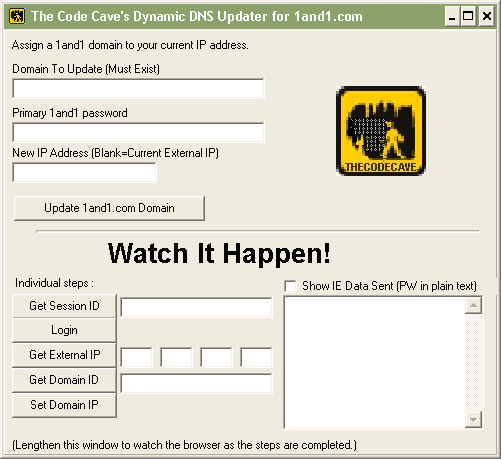 The Code Cave's DDNS Updater!